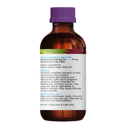 Standard Formula CBD Tinctures for Dogs & Cats