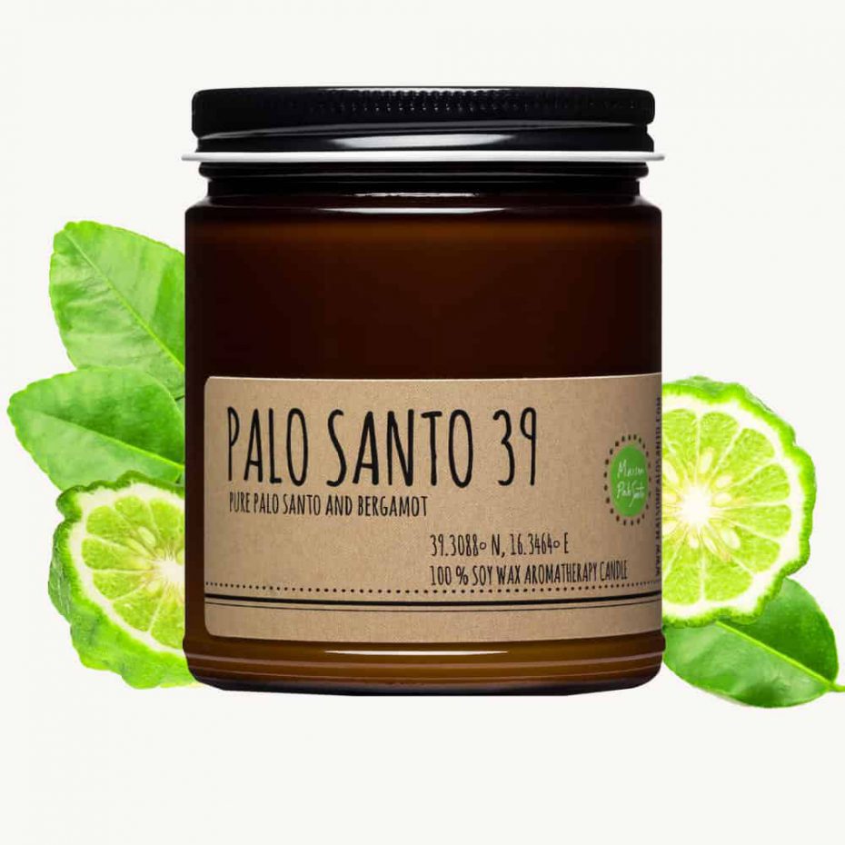 Palo Santo and Bergamot Candle 39