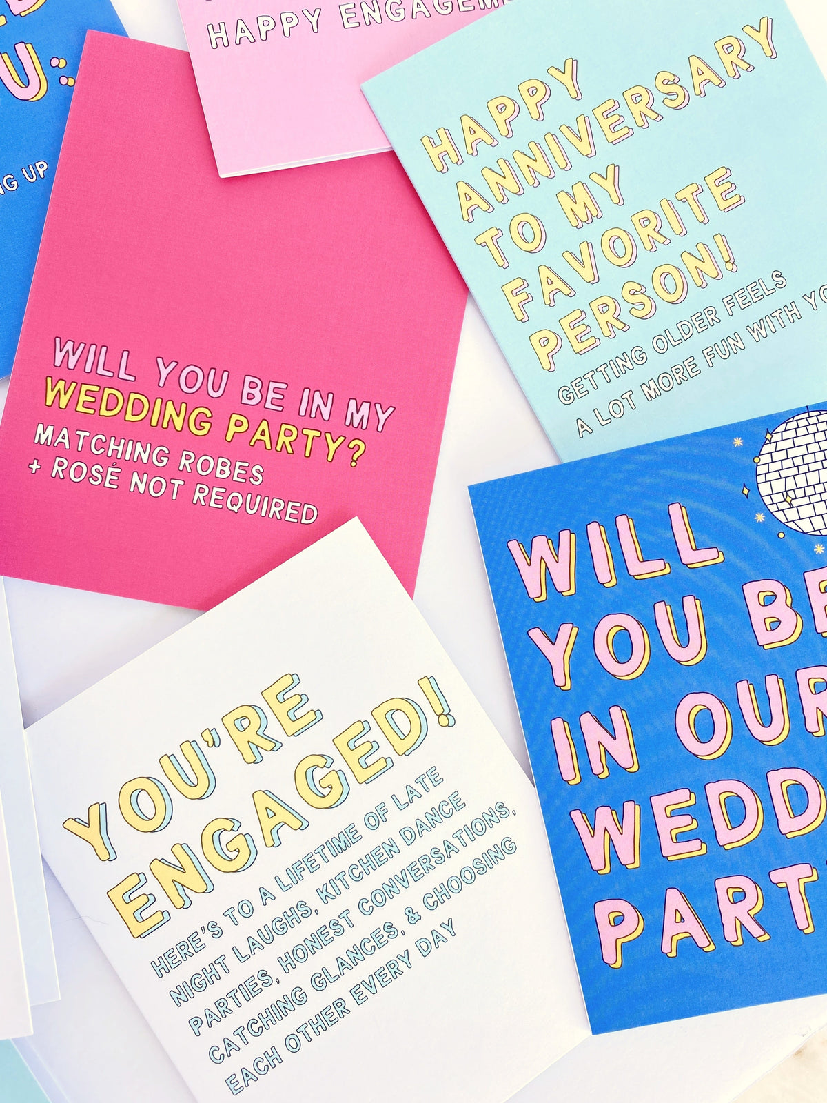 Will You Be in Our Wedding Party Inclusive Wedding Party Proposal Card