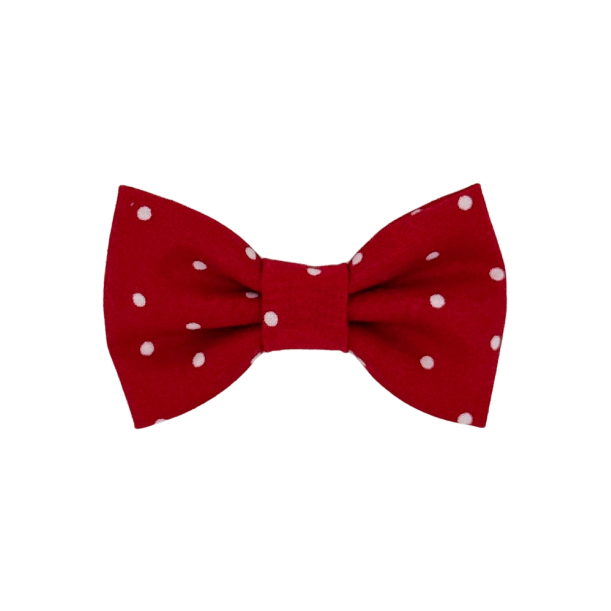 Red Polka Dot Bow
