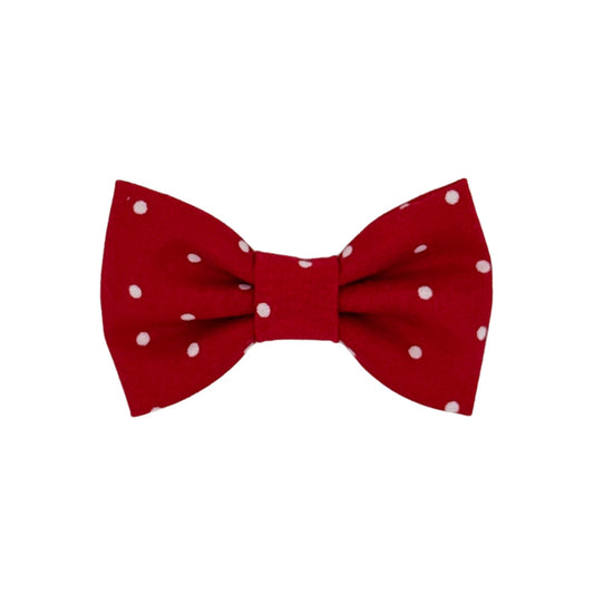 Red Polka Dot Bow