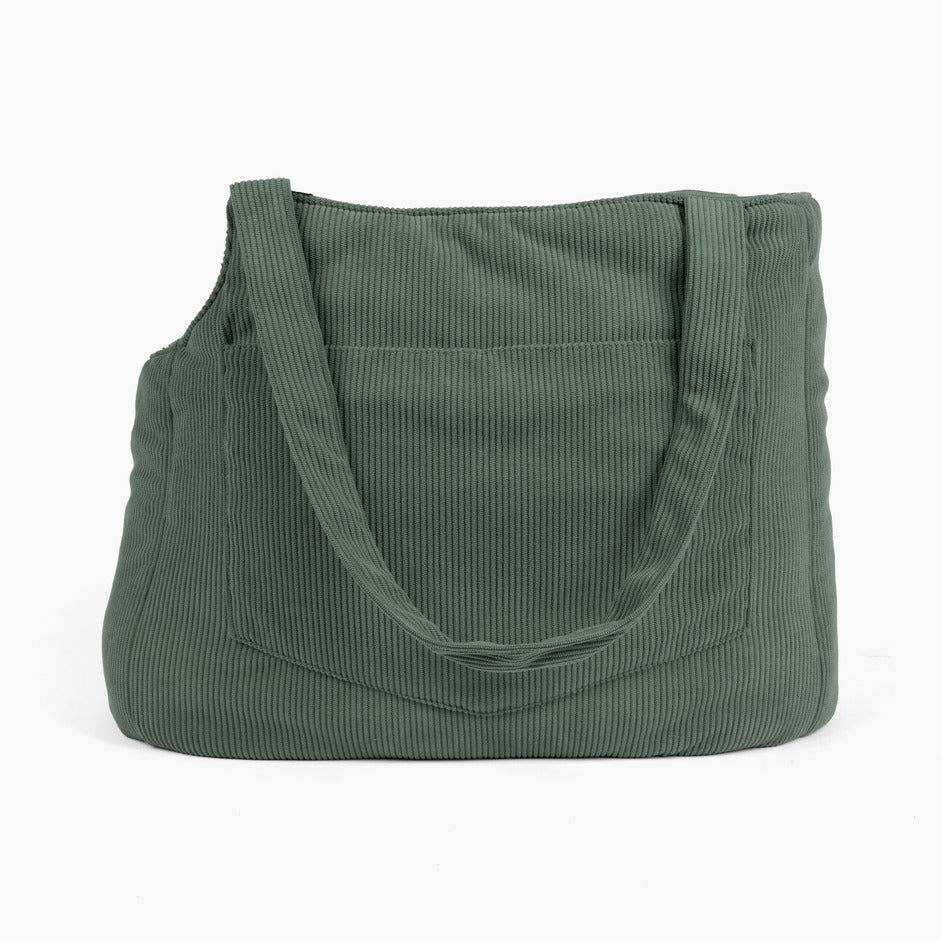 Corduroy Carrier— Green
