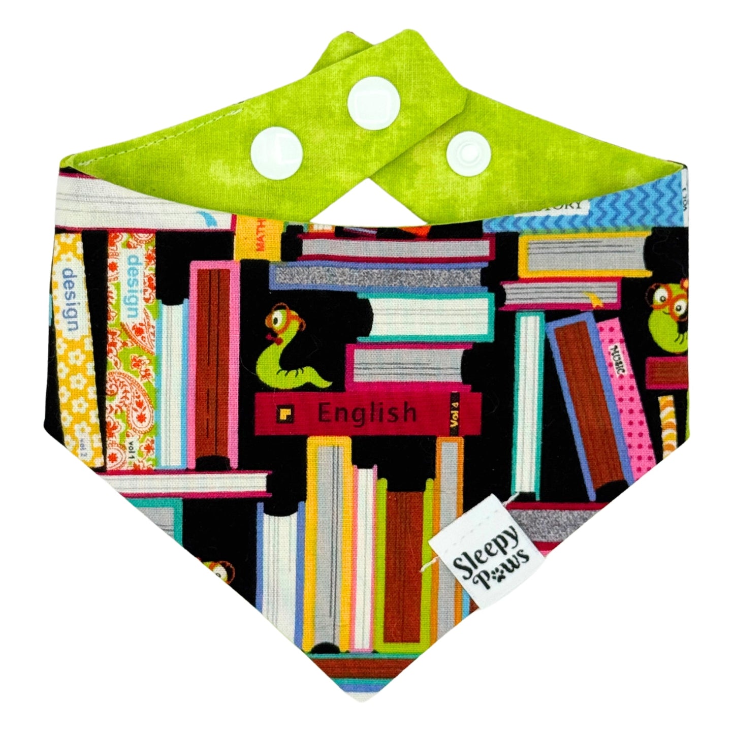 Bookworm Pet Bandana