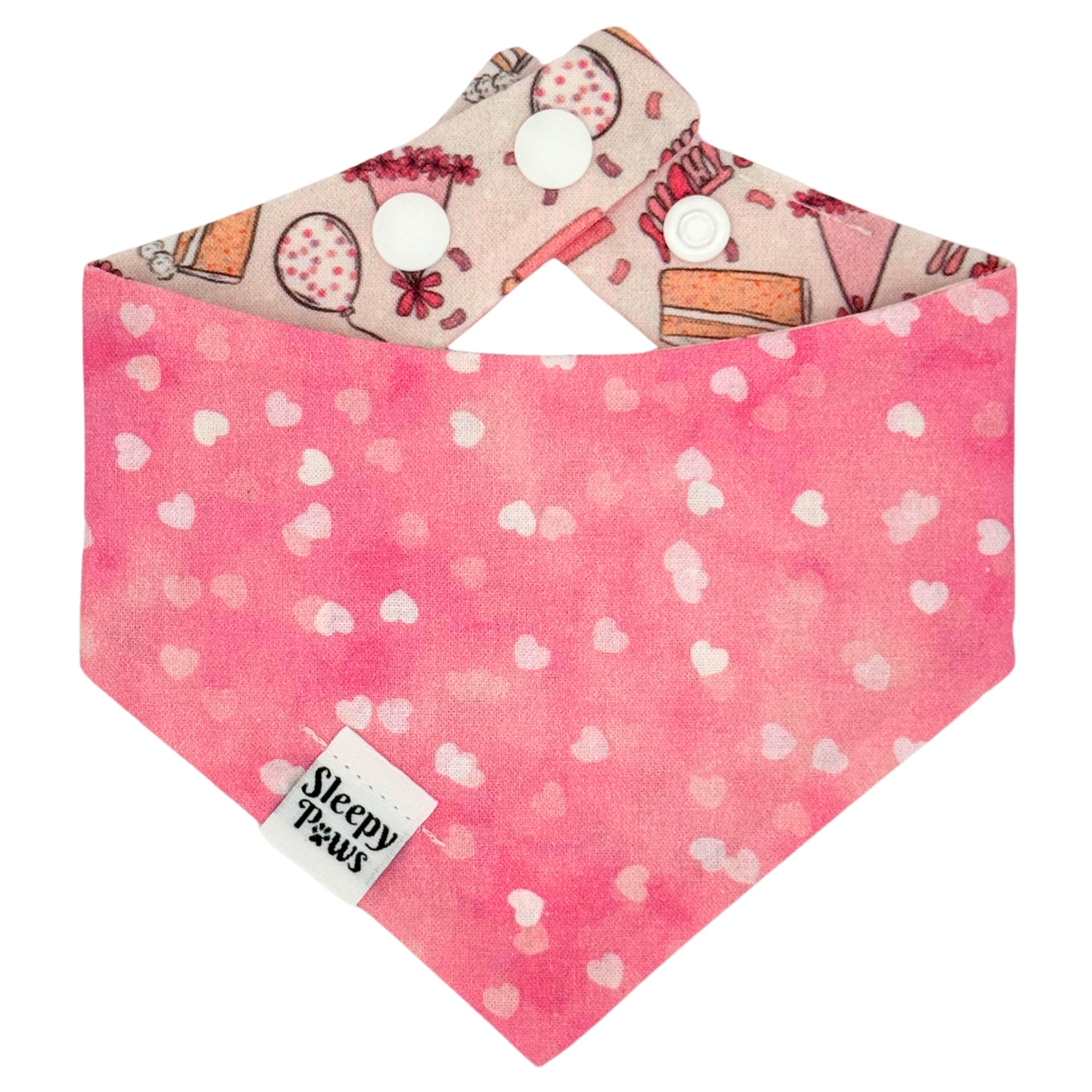 It's My Birthday Pink Pet Bandana