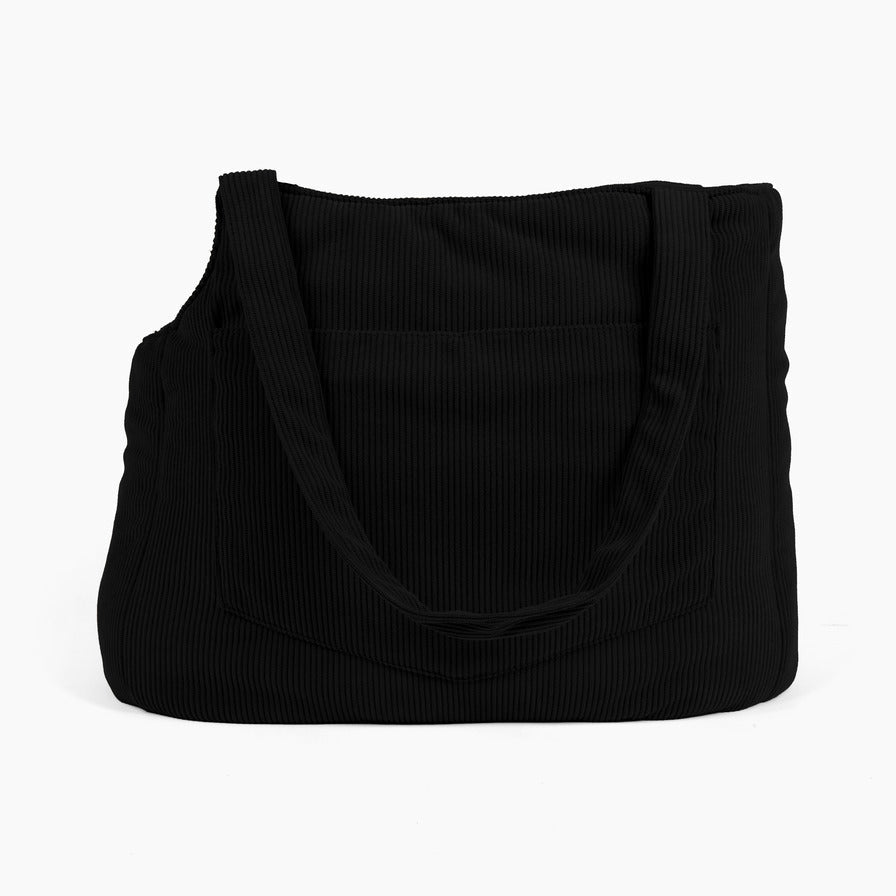 Corduroy Carrier— Black