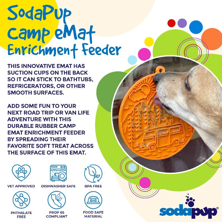 Camp eMat Enrichment Lick Mat