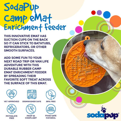 Camp eMat Enrichment Lick Mat