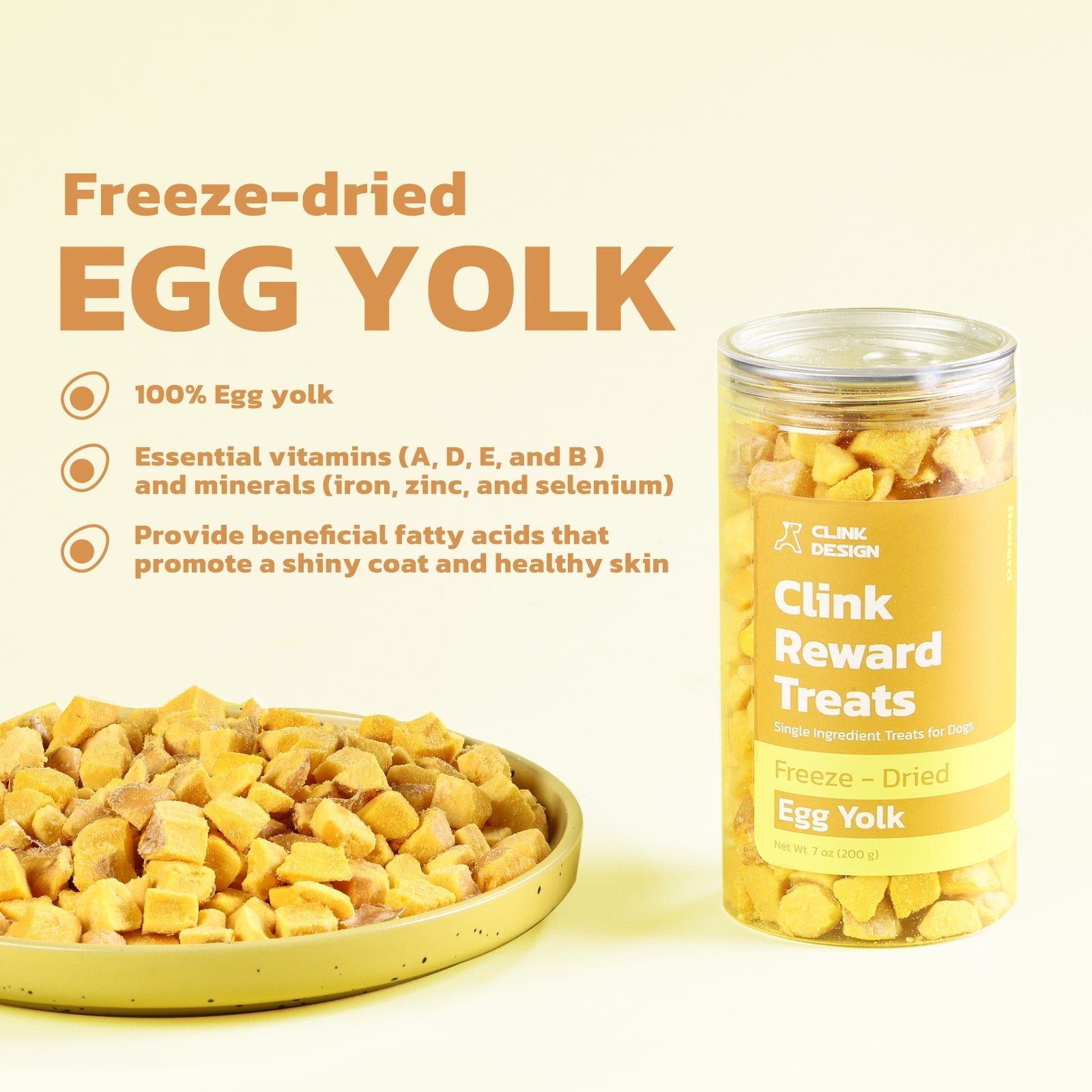 Clink Reward Treats - Egg York