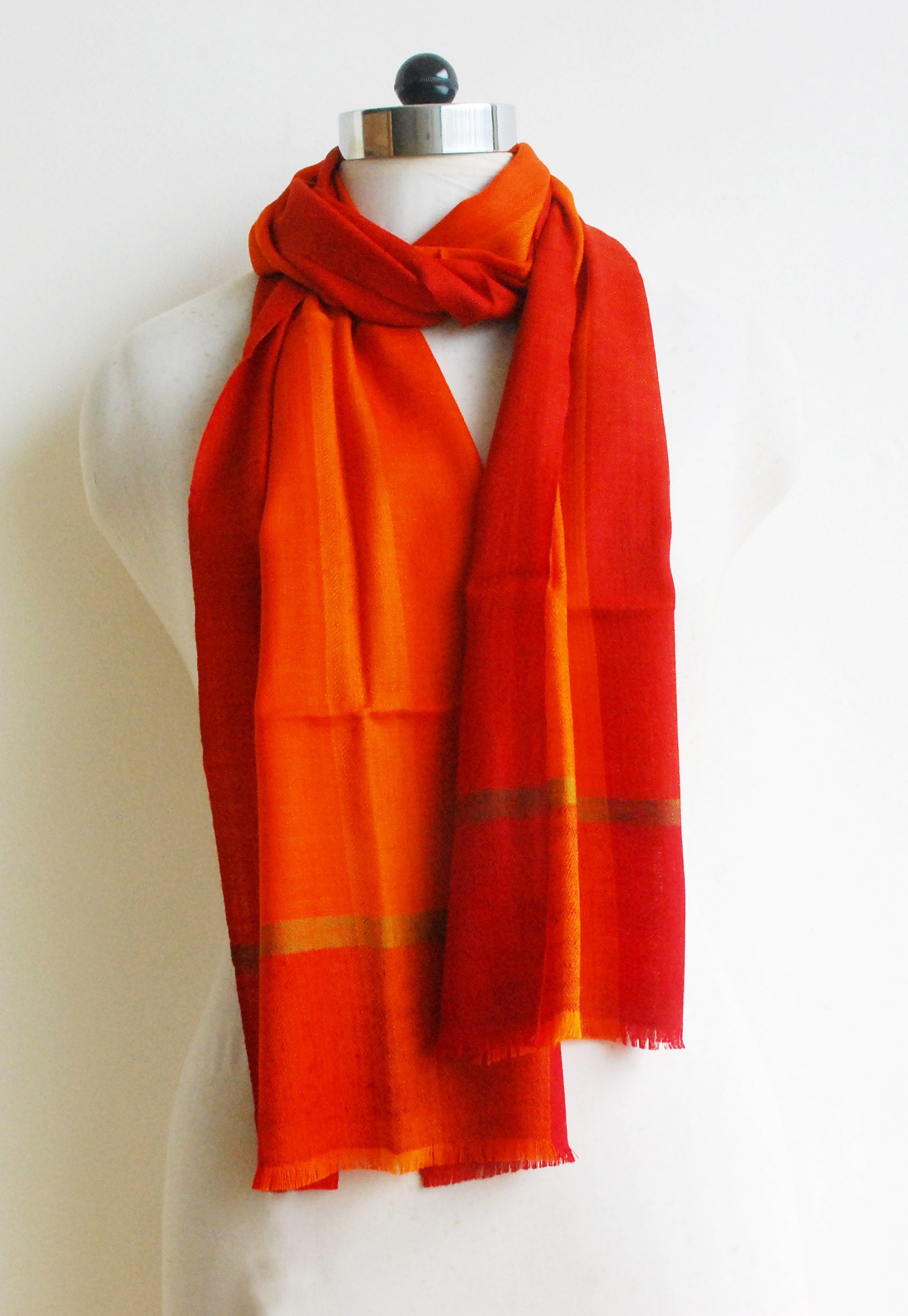 50% Cashmere 50% Wool Scarf - 312 - 40x180