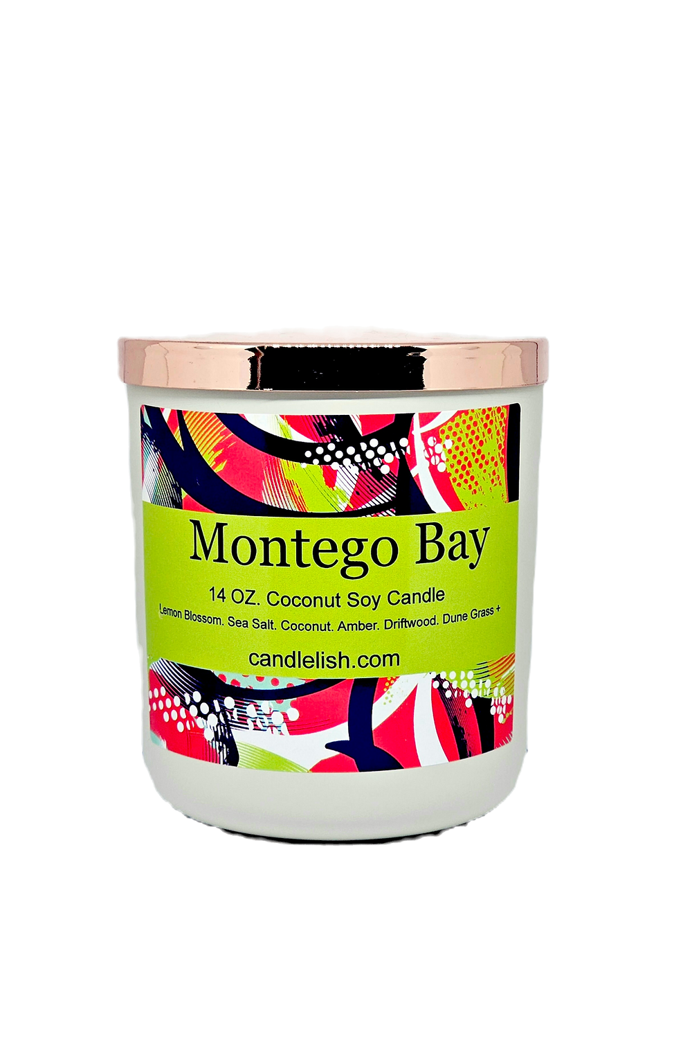 Montego Bay Wood Wick Candle