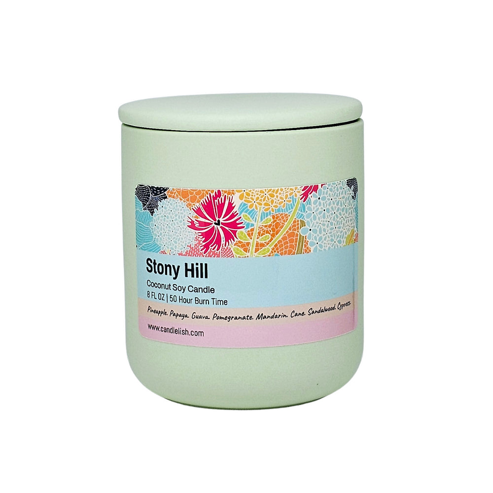 Stony Hill Ceramic Jar Candle 8 oz.