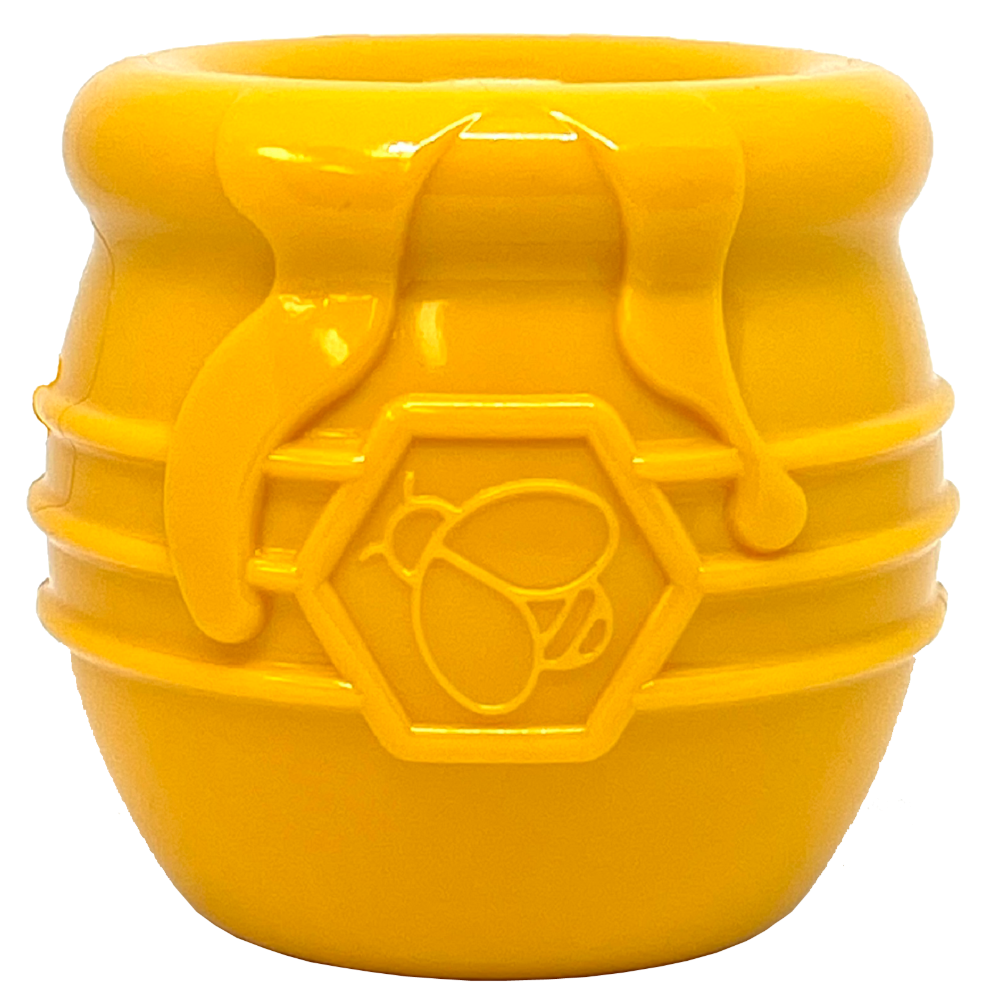 Honey Pot Durable PUP-X Rubber eCup Treat Dispenser & Enrichment Toy - SodaPup/True Dogs, LLC