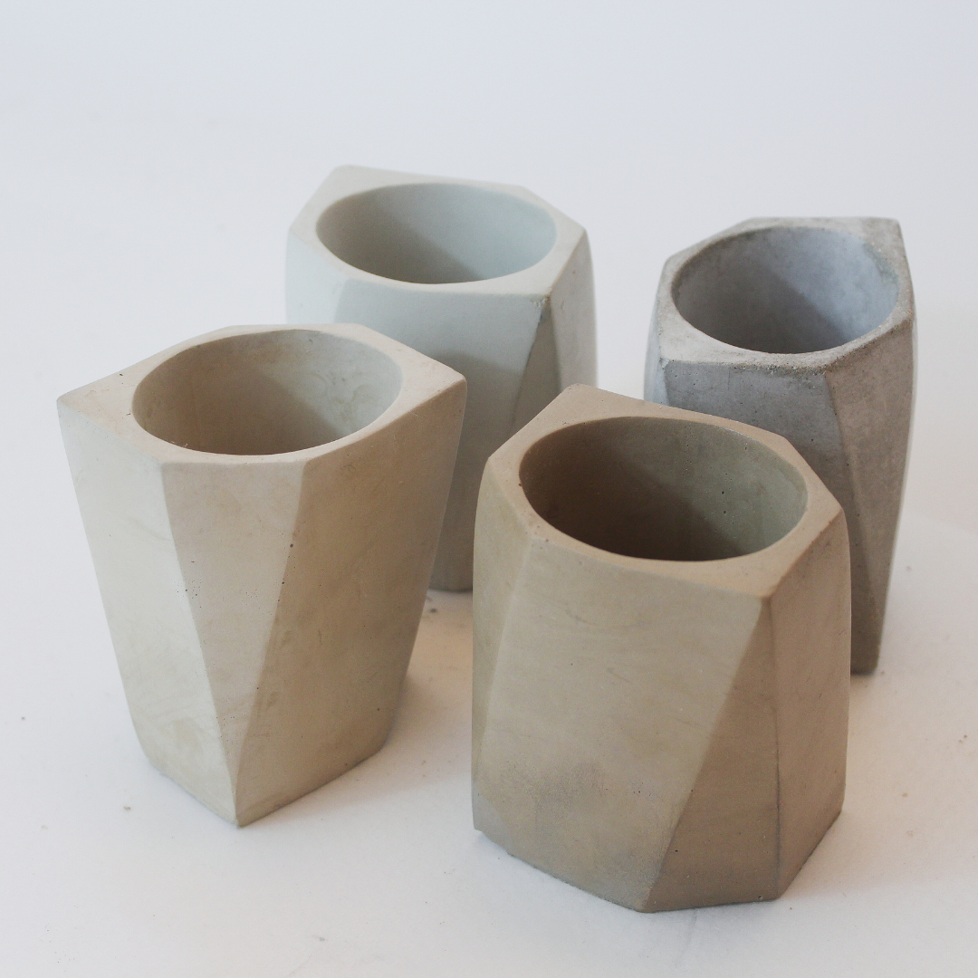 Angled Geometric Vessel / Planter