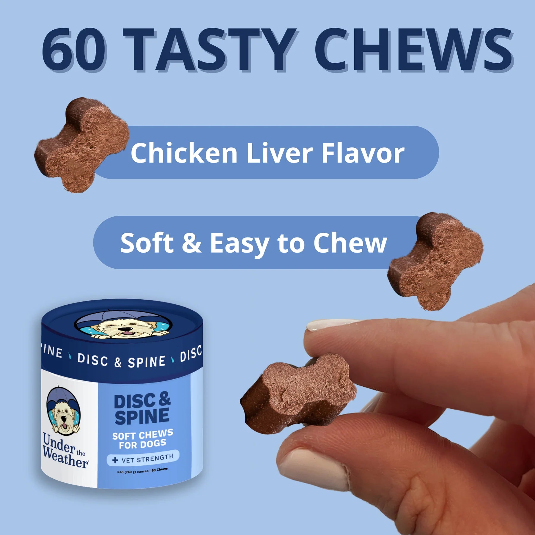 Disc and Spine Chews For Dogs