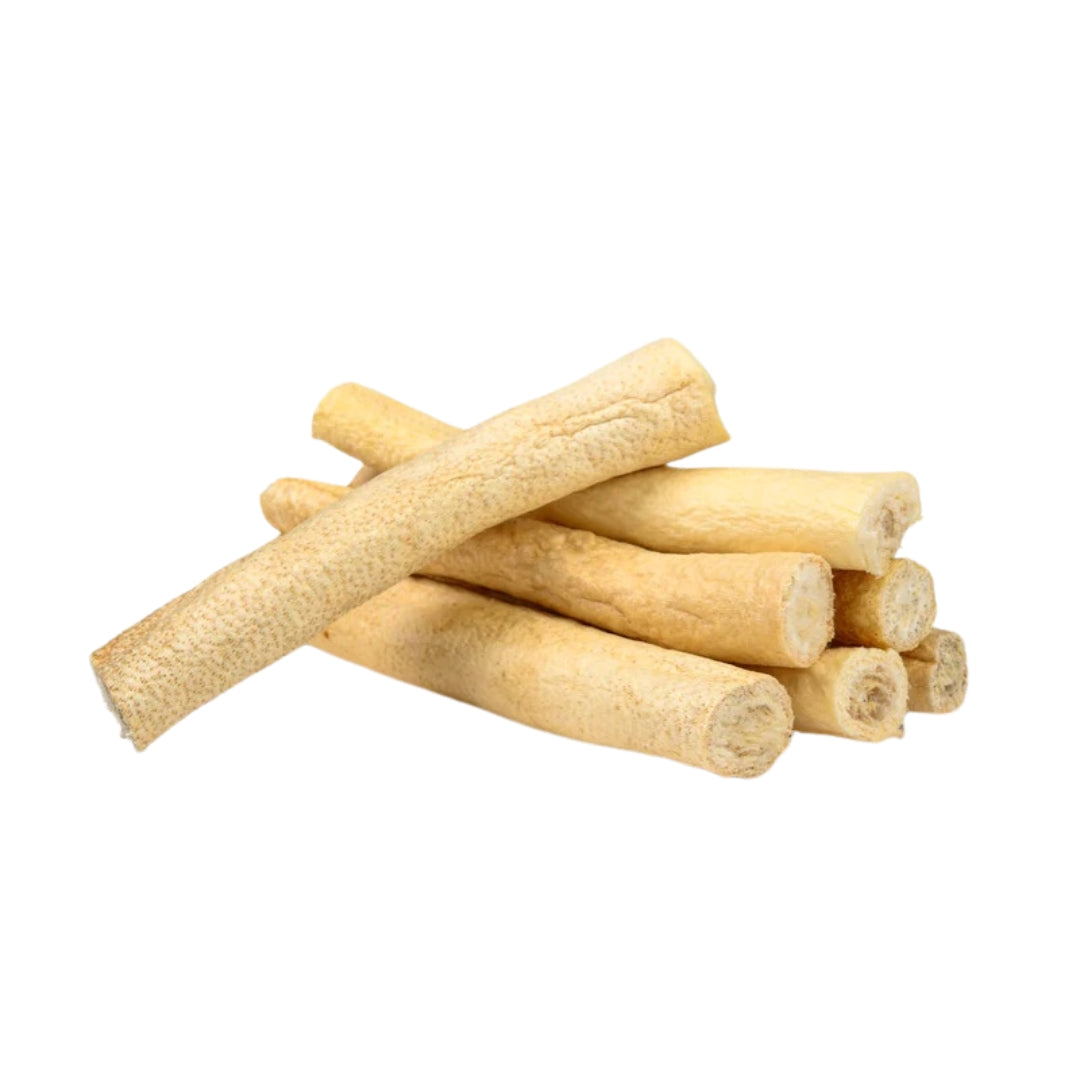 4” Cow Tails for Dogs – Natural Beef Chews Treats - 25 Pack