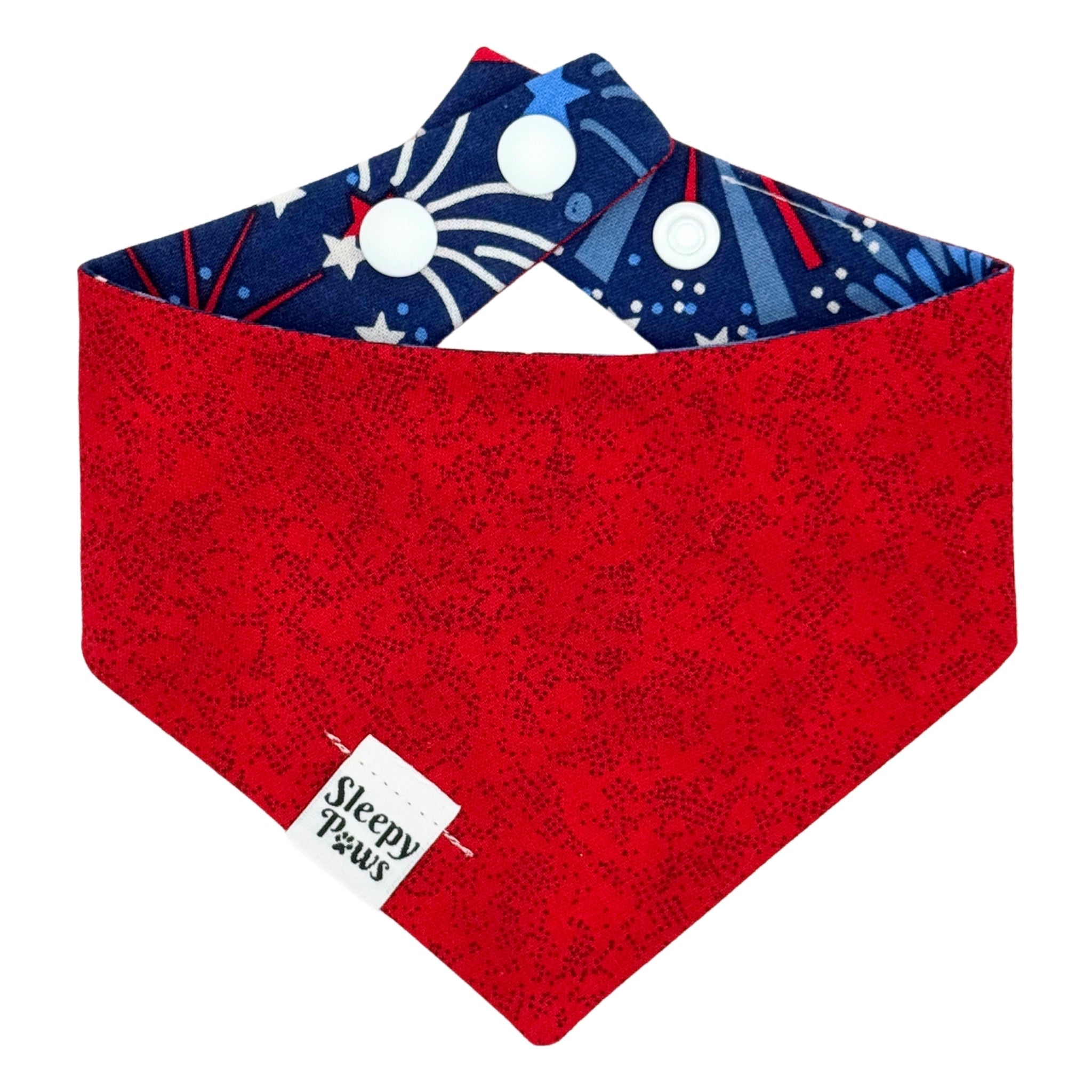 Firework Skies Pet Bandana
