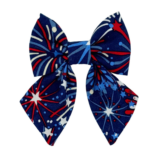 Firework Skies Sailor Bow