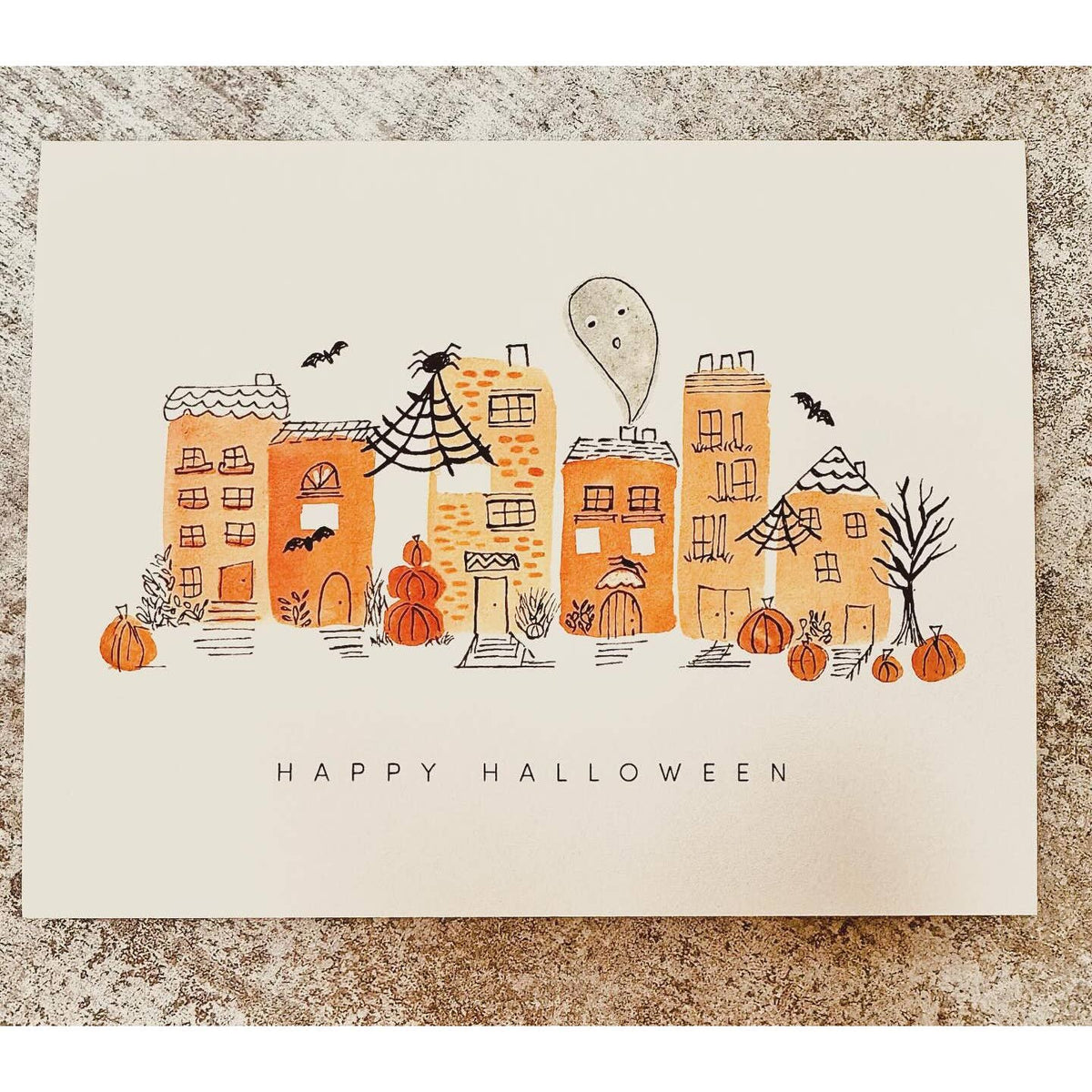 Happy Halloween Card Row