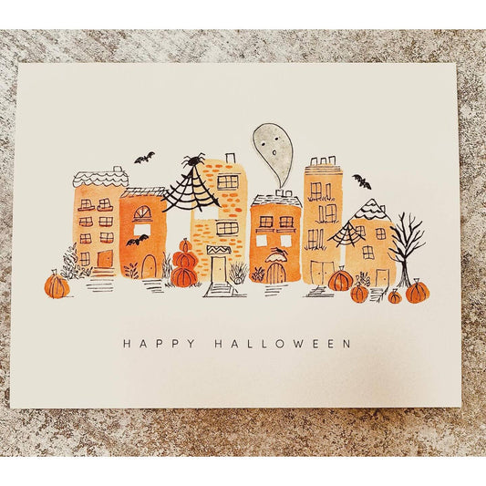 Happy Halloween Card Row