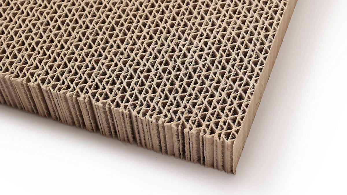 Refill Scratch Pad Pack for Vertical (L-Shaped) Cat Scratcher Box (Case of 9)