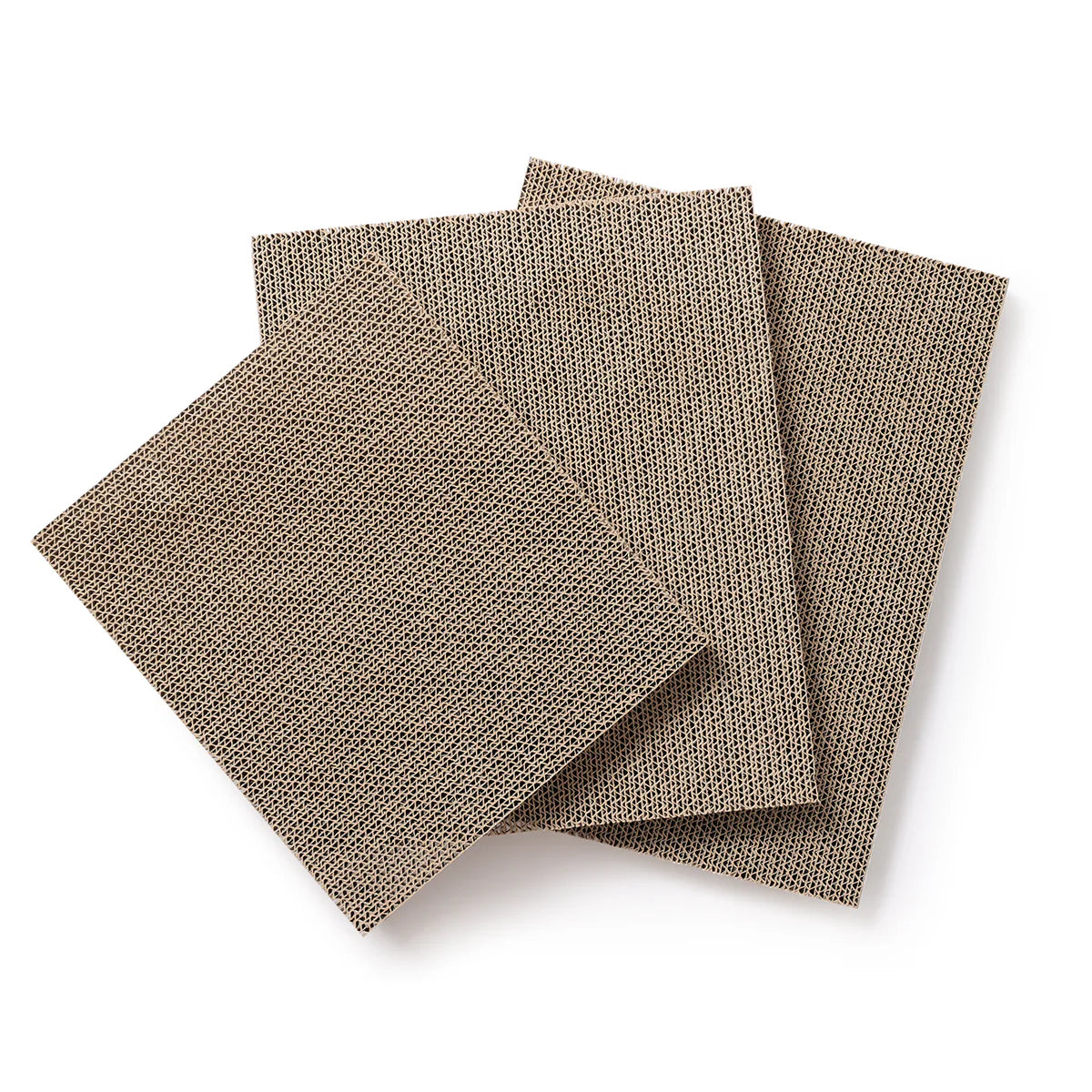 Refill Scratch Pad Pack for Vertical (L-Shaped) Cat Scratcher Box (Case of 9)