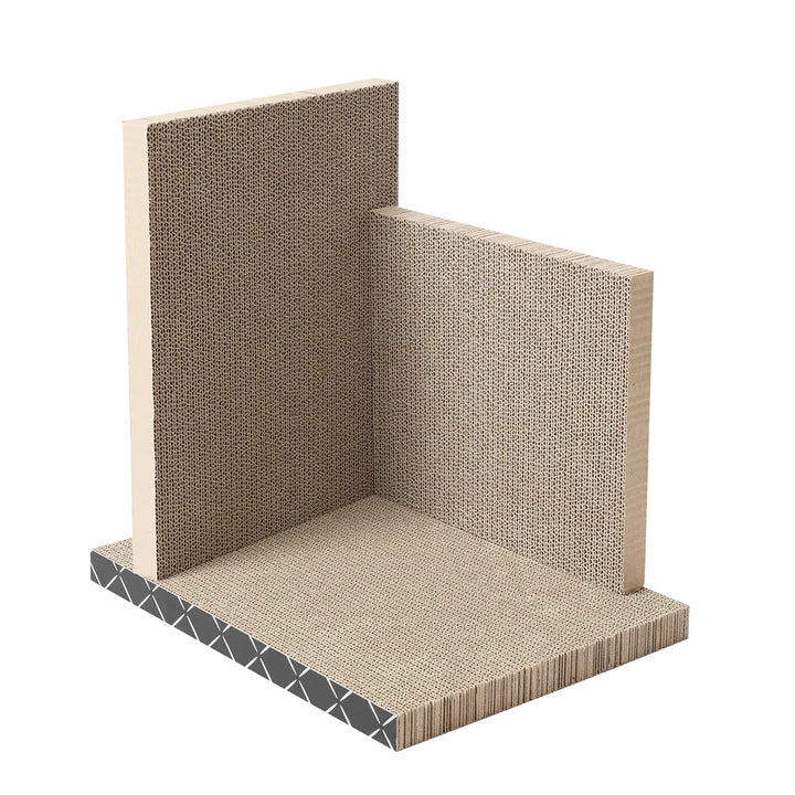 Refill Scratch Pad Pack for Vertical (L-Shaped) Cat Scratcher Box (Case of 9)