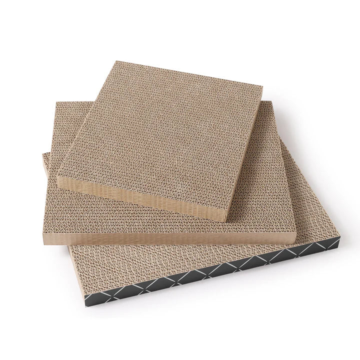 Refill Scratch Pad Pack for Vertical (L-Shaped) Cat Scratcher Box (Case of 9)