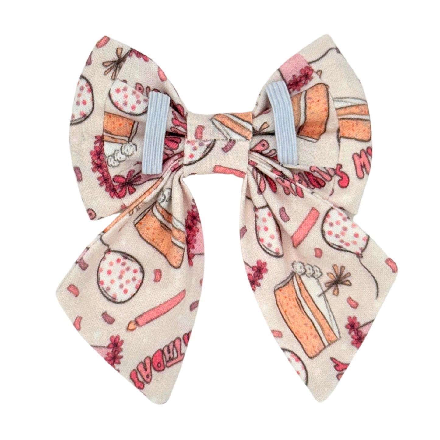 It's My Birthday Pink Sailor Bow