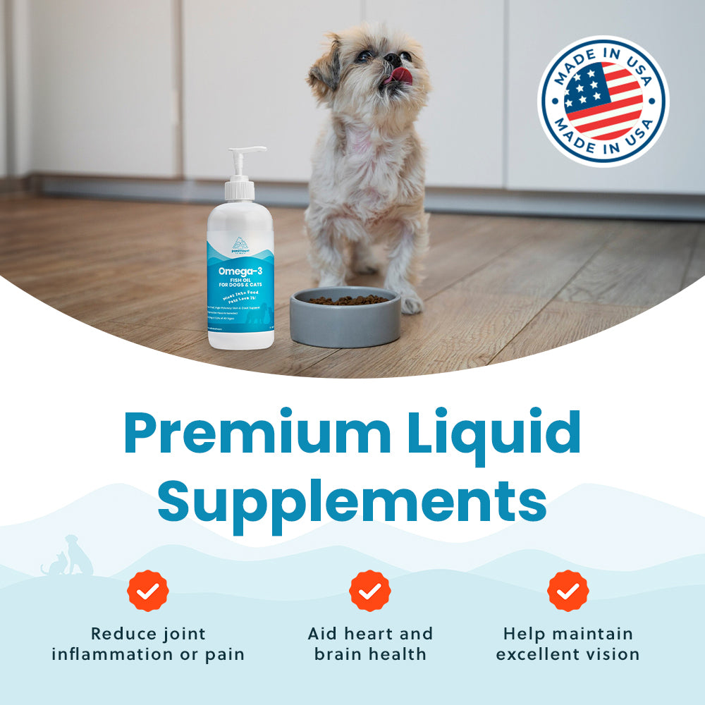 Omega-3 Fish Oil for Dogs and Cats