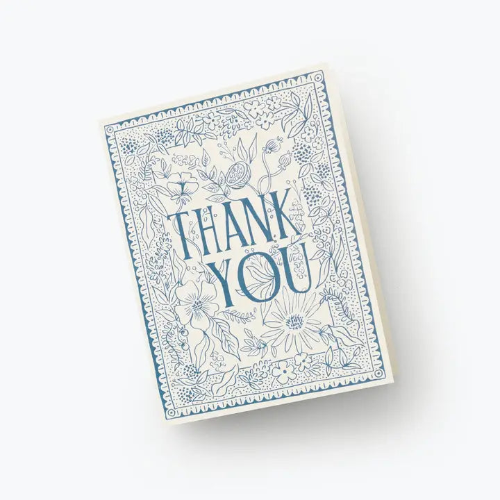 Delft Thank You Card