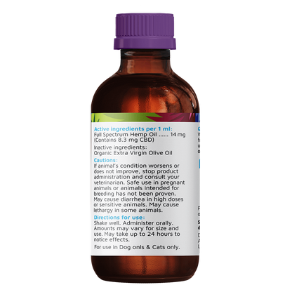 Standard Formula CBD Tinctures for Dogs & Cats