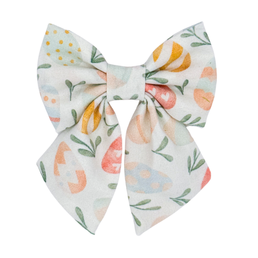 Pastel Eggs Sailor Bow