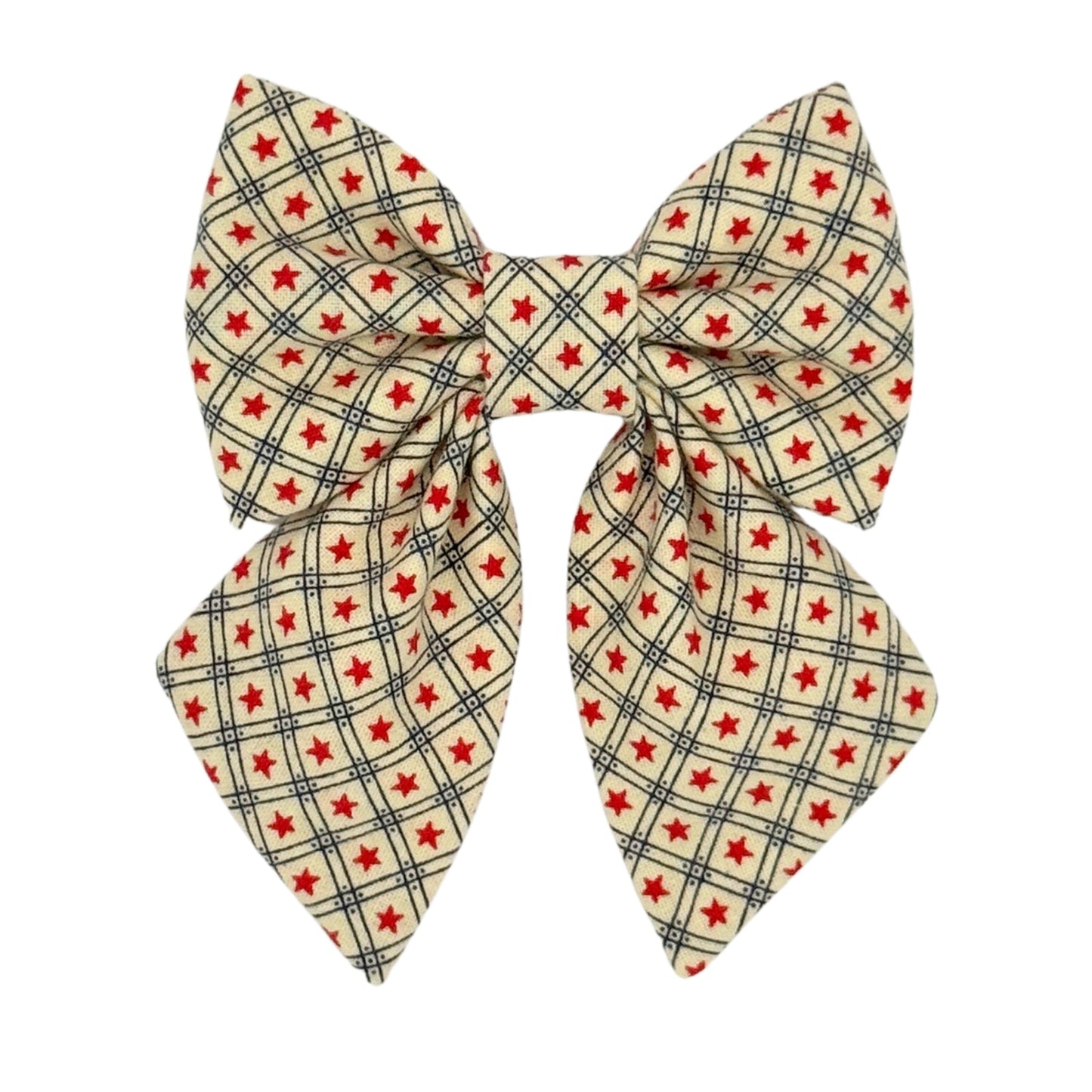 Vintage Lattice Sailor Bow
