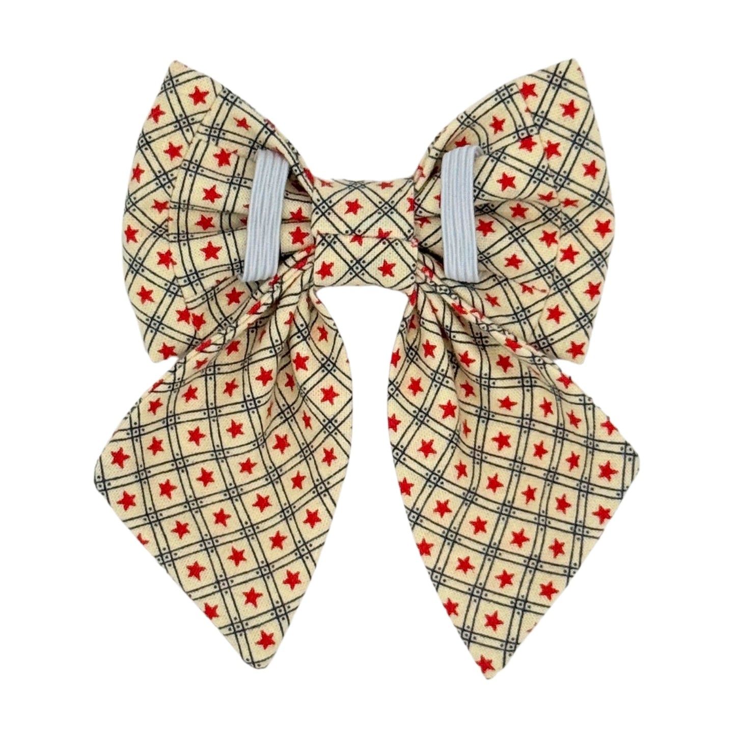 Vintage Lattice Sailor Bow