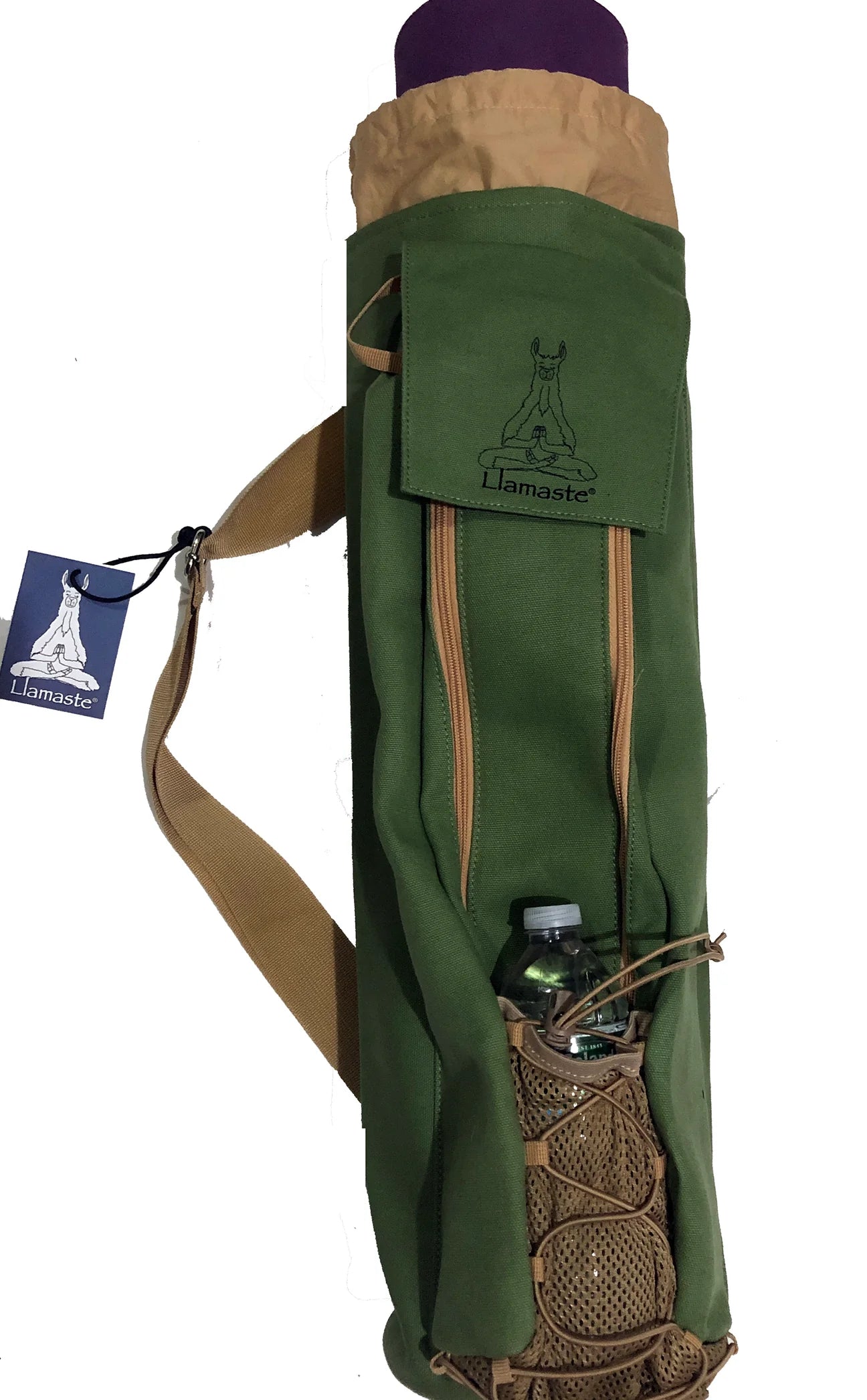 Llamaste Premium Canvas Yoga Mat Bag