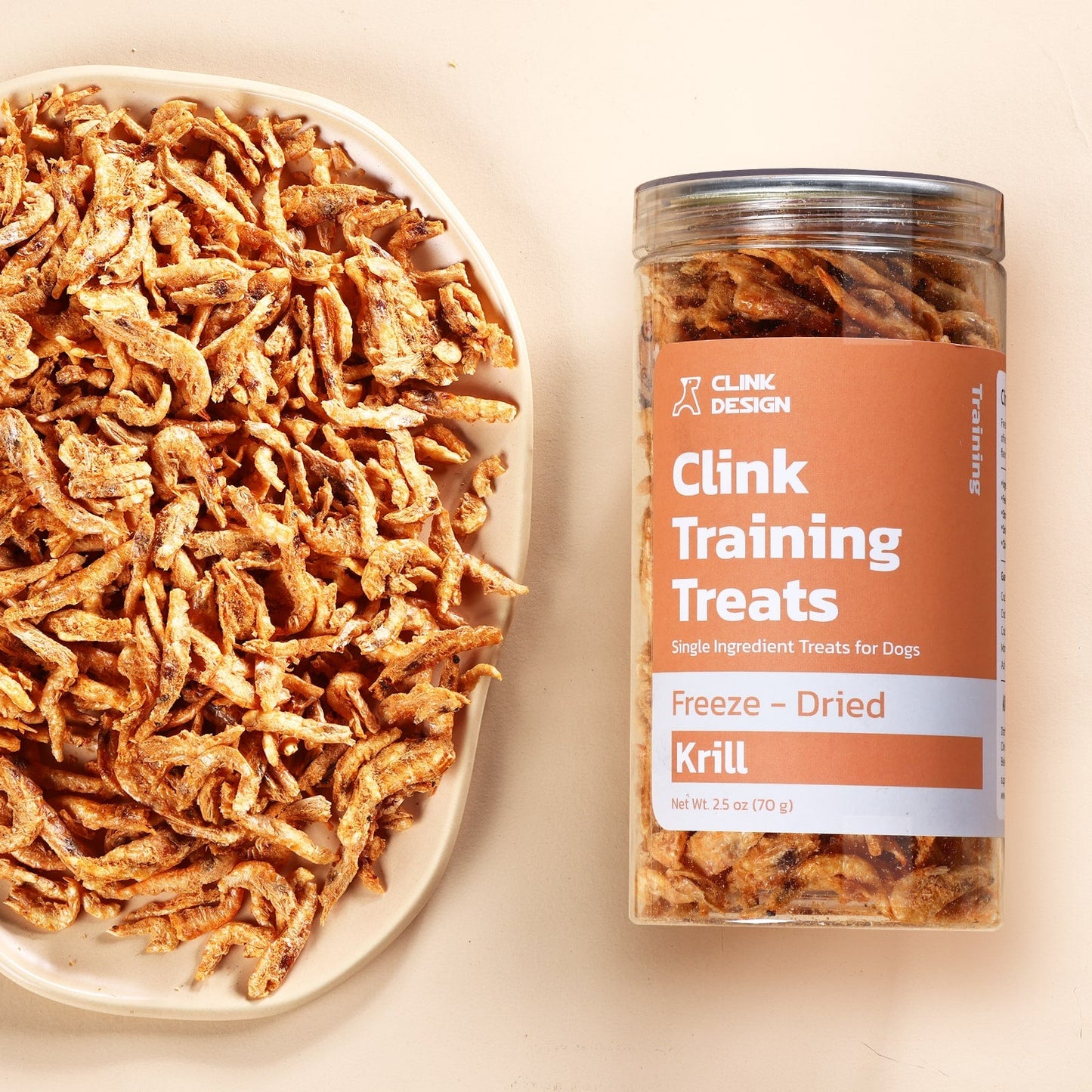 Clink Training Treats - Krill