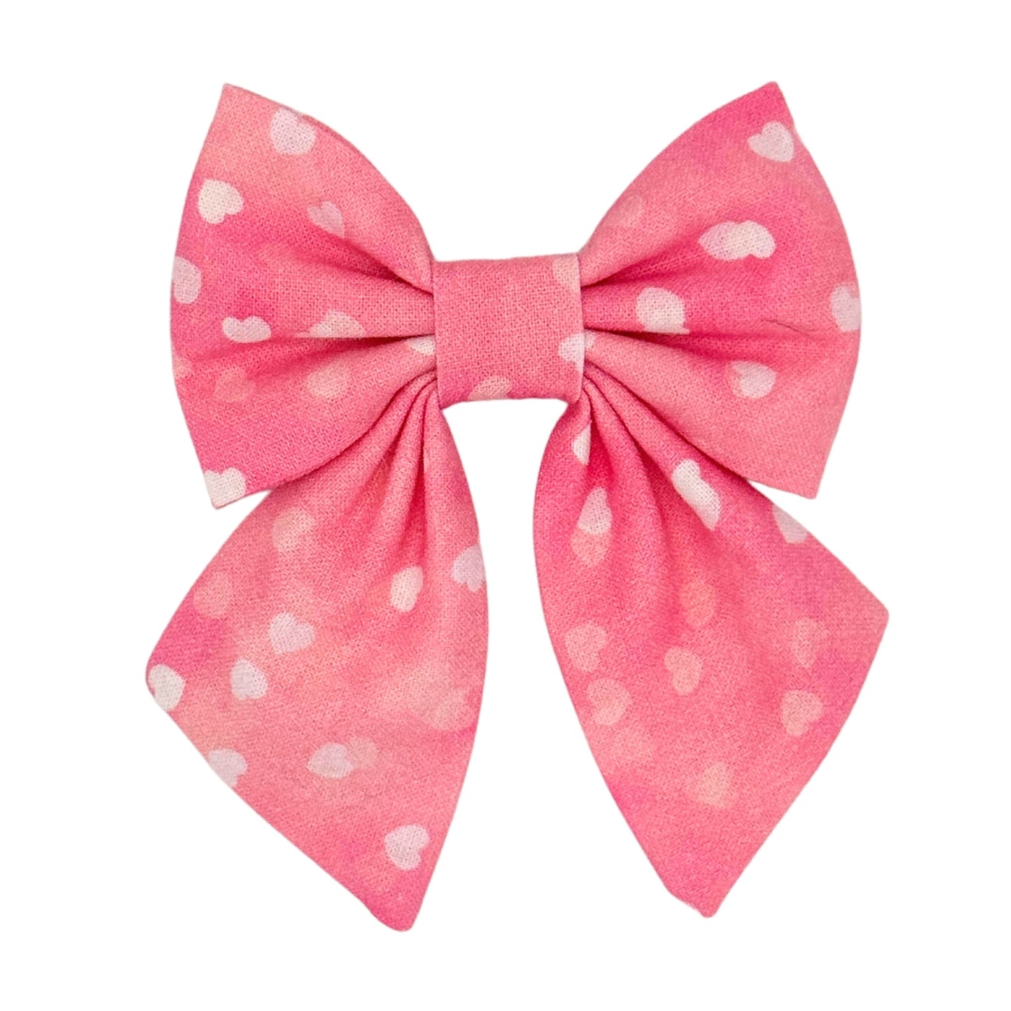 Pink Hearts Sailor Bow