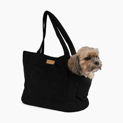 Corduroy Carrier— Black