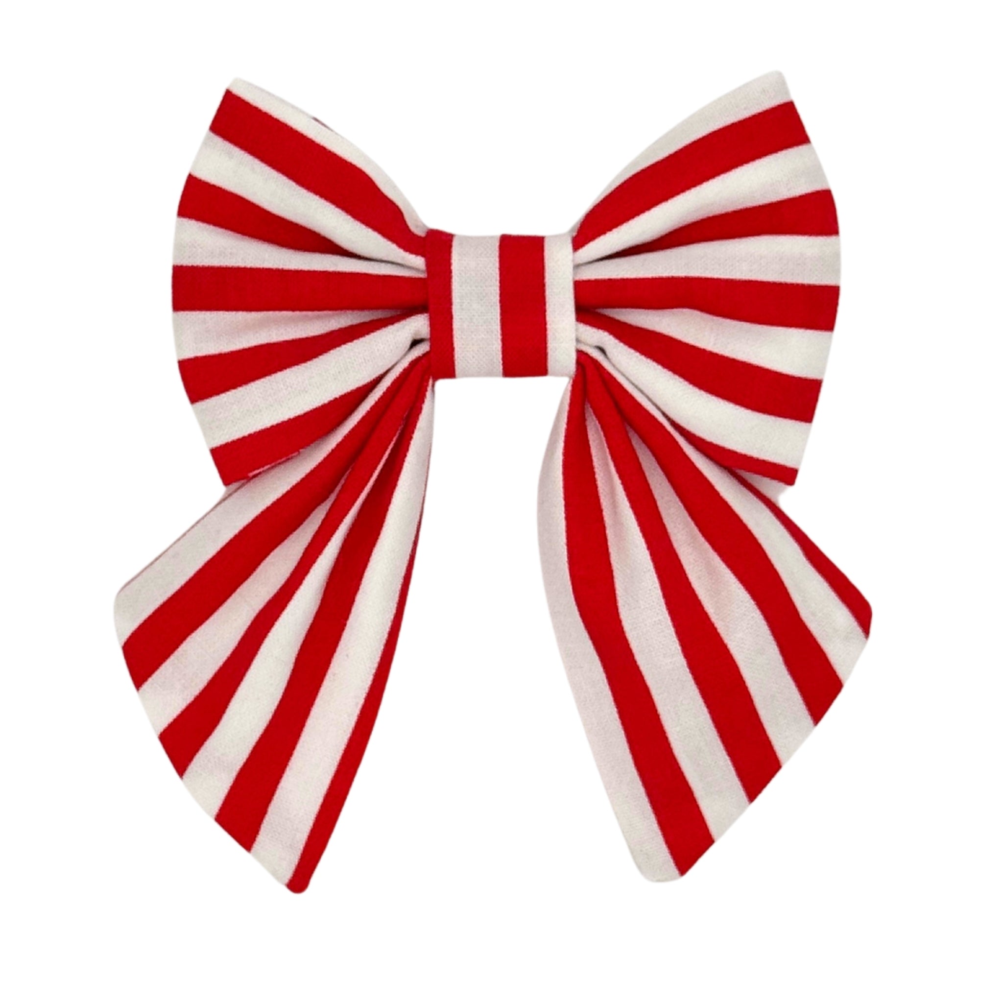 Red White and Stripes Sailor Bow