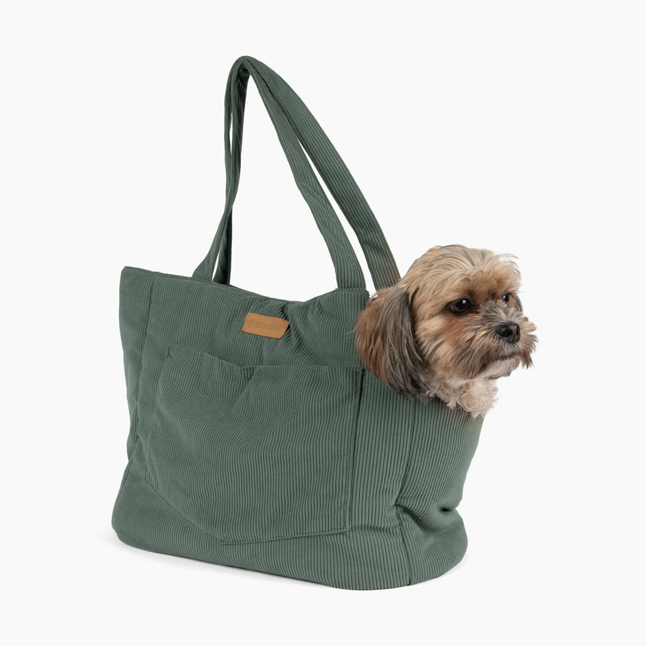 Corduroy Carrier— Green