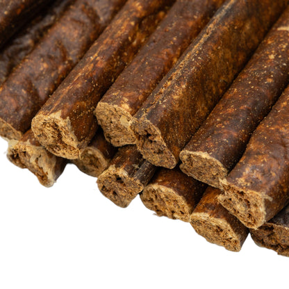 6-Inch Beef Sausage Dog Treats | Natural Beef Chews for Dogs