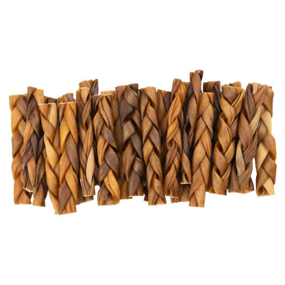 6-Inch Braided Collagen Sticks for Dogs | Natural Beef Collagen Chews