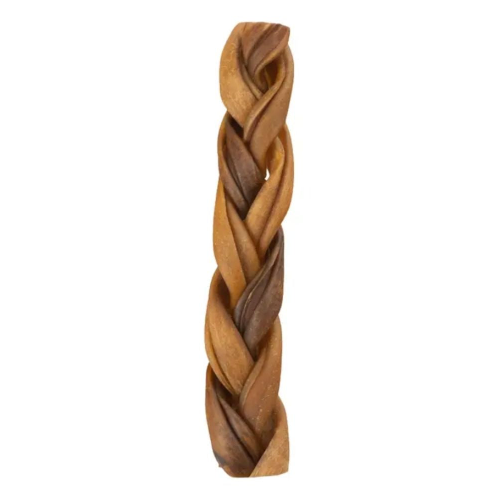 6” Thick Braided Collagen Stick Dog Chews – All-Natural, Long-Lasting Treats (25-Count)