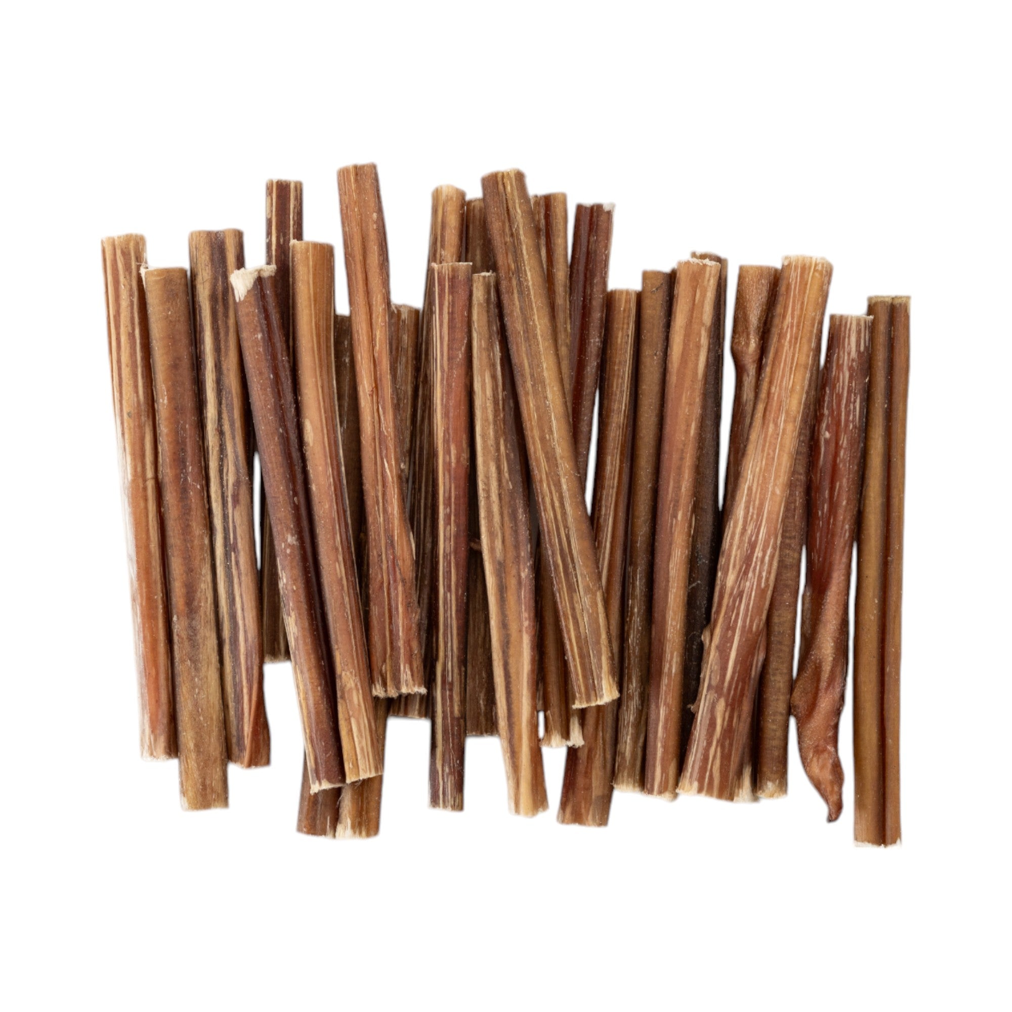 6” Thin Beef Bully Stick Dog Treats – All-Natural, Single Ingredient Chews (25-Count)
