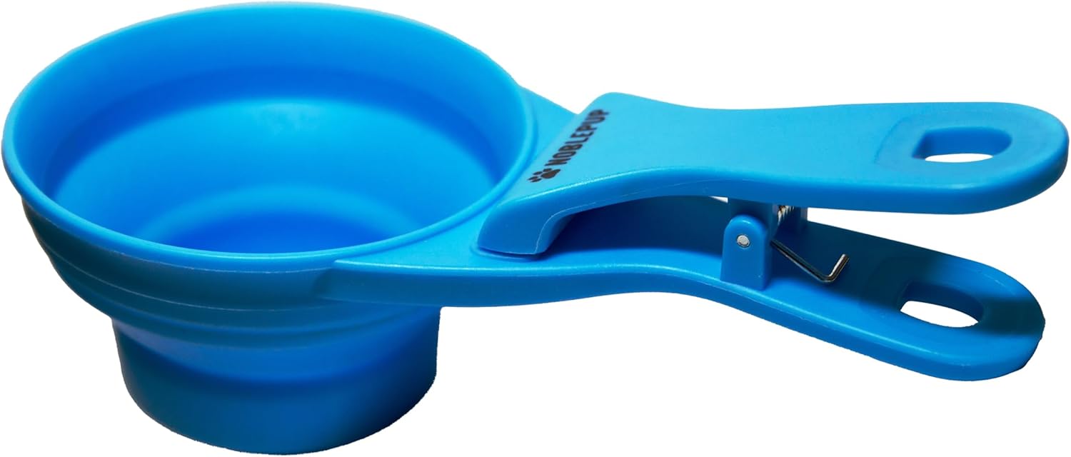 MeasureMate 1/2 Cup Scoop, Blue
