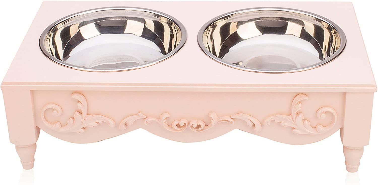 French Chic Elevated Pet Bowl / Feeder - Bonne et Filou