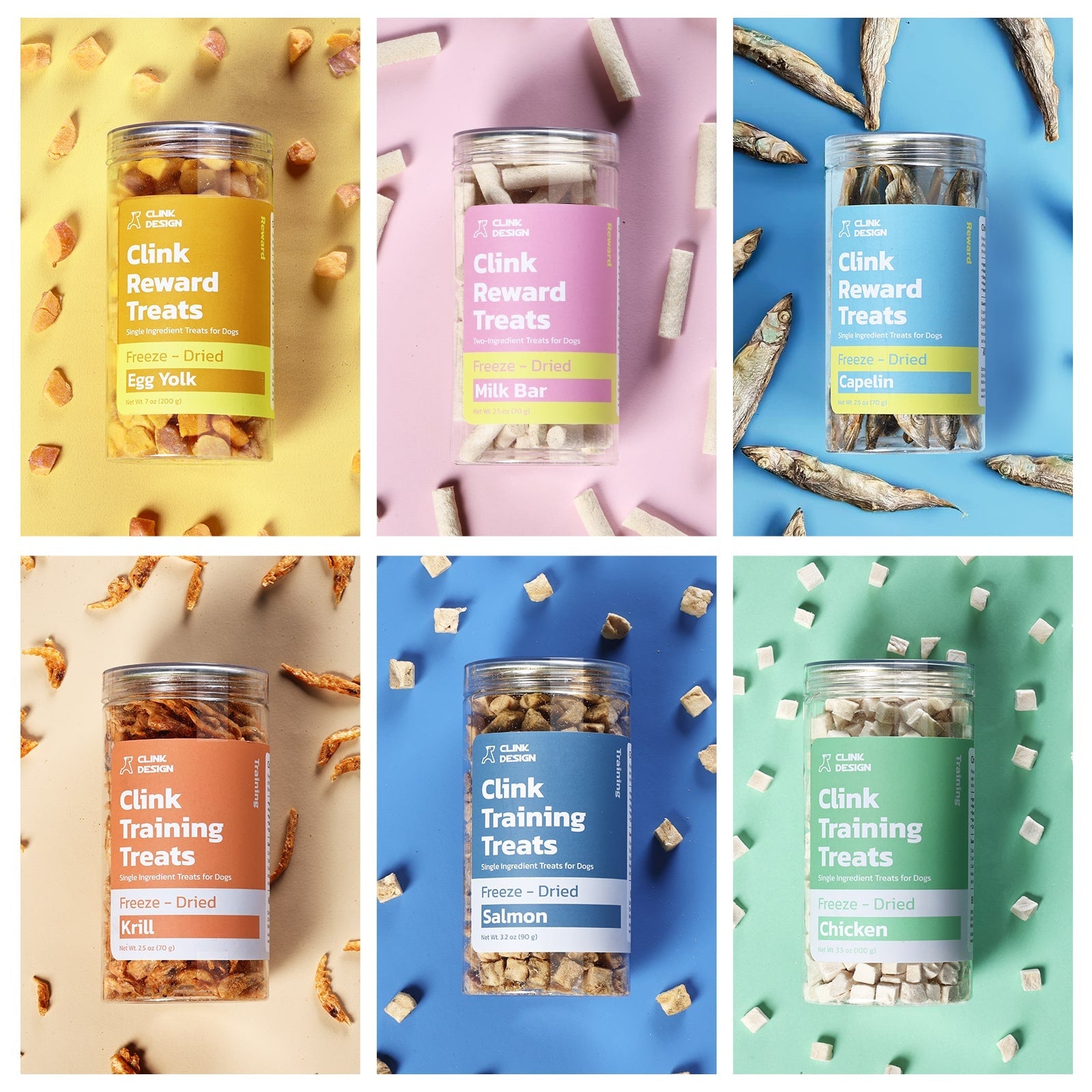 Clink Training Treats - Krill