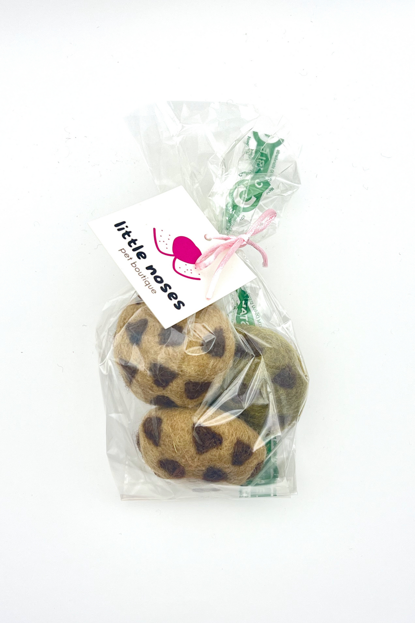 Cookie bag catnip toys