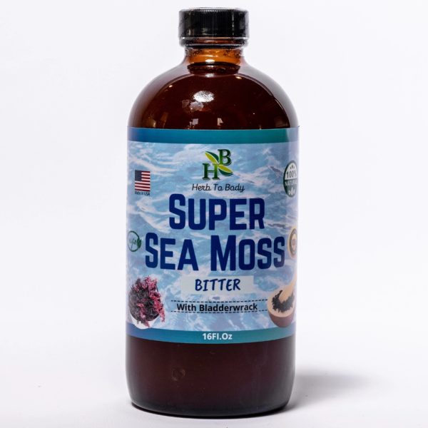 Super Sea Moss Bitter – Herbal Tonic – 16oz Bottle