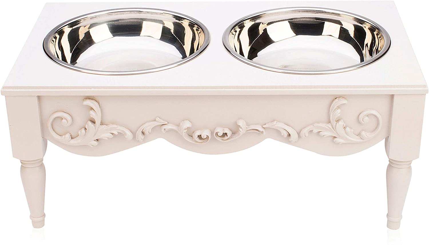 French Chic Elevated Pet Bowl / Feeder